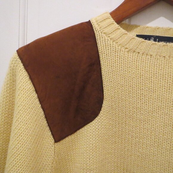 Vintage 100% Wool Ralph Lauren Women's Hunting Shooting Sweater Size Medium - Picture 4 of 9